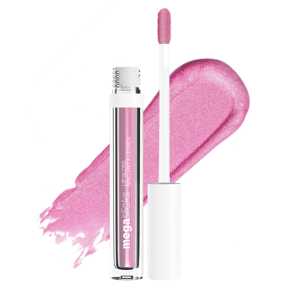 Wet N Wild Mega Slicks Lip Gloss | Long Lasting | Hyaluronic Acid | High Shine | Sinless