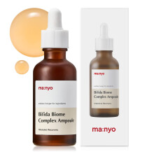 MANYO FACTORY Bifida Biome Complex Ampoule 1.7 fl oz (50ml) Korean Skincare Facial Skin Rejuvenating with 10-types-of Hyaluronic Acid for Wome