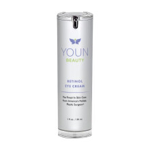 YOUN Beauty Retinol Eye Cream firmy Holistic Plastic Surgeon Dr. Anthony Youn - Bez parabenw Krem pod oczy na noc z 1% retinolem i kwasem hialur
