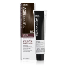 AGE beautiful Permanente Haarfarbe Liqui Creme | 100 % Grauabdeckung | Anti-Aging-Haarfarbe | Biotin fr dickeres, volleres Haar | Professionelle Sal