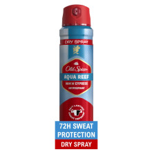 Old Spice Trockenspray, Antitranspirant-Deodorant fr Mnner, 24/7 Schwei- und Geruchsschutz, 24/7 Schweiabwehr und anhaltende Frische, Aqua Reef m