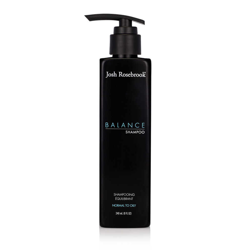 Josh Rosebrook - Balance Shampoo Formulated For All Hair Textures And Types And Balanced To Oily Scalps To Offset Excessive Oiliness And Create V