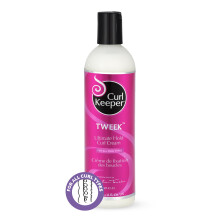 Curl Keeper Ultimate Hold Cream Curl per capelli ricci Tweek (8 fl oz) - Crema di riccioli per capelli per donne e uomini - crema arricciacapelli per