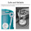 Bung Caps Includes 10 Thread Caps Drum Bung Hole Cap with Drum Wrench Drum Plug Bung Wrench for 15/ 4