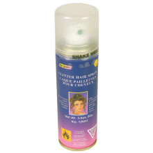 Rubies Glitzer-Haarspray Silber fr Mottopartys und Halloween