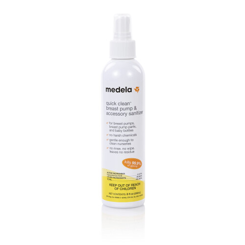 Medela Quick Clean Σπρέι Απολύμανσης Αντλίας Γάλακτος και Αξεσουάρ 8 oz
