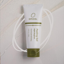 OMICEL INJIN Lagodny zel peelingujacy z bylicy - delikatny peeling do skry wrazliwej i tlustej | Rozwiazanie do pielegnacji skry koreanskiego p