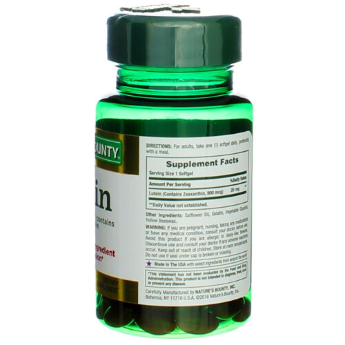 Nature's Bounty Lutein 20 mg 40 Kapslar (2-pack) 1