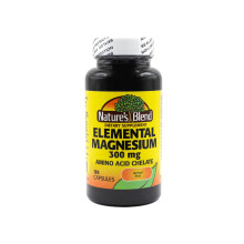 Nature's Blend Elementales Magnesium-Aminos ure-Chelat 300 mg, 100 St ck