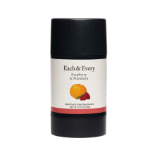 Each & Every All Natural Deodorant  Aluminiumfreies Deodorant fr Frauen und Mnner  Himbeere und Mandarine  Geeignet fr empfindliche Haut und ga