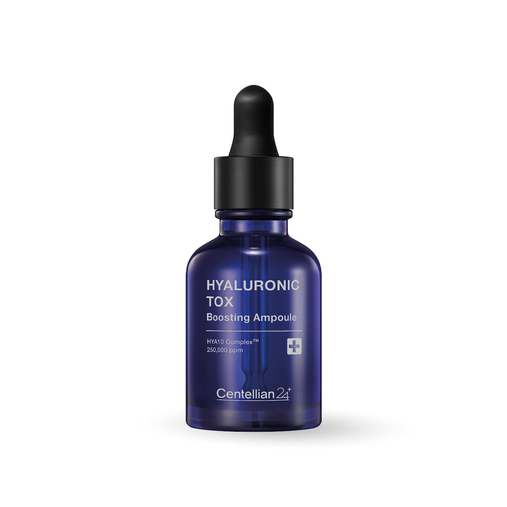 Centellian 24 Hyaluronic Tox Boosting Ampoule - Deep Moisturization & Hydration With Hyaluronic Acid 250 000 Ppm & Panthenol (1.01 Fl Oz) By Dong