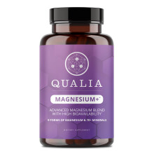 QUALIA MAGNESIUM+ | Von rzten entwickelte Premium-Magnesiumformel | Hohe Bioverfgbarkeit durch 9 Magnesiumformen und ber 70 Mineralien | Entsp