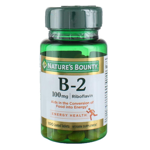 Nature's Bounty Witamina B-2 100 mg 100 tabletek