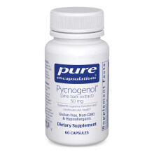 Pure Encapsulations Pycnogenol (Kiefernrindenextrakt) 50 mg | Hypoallergenes Supplement für kognitive Funktionen | 120 Kapseln