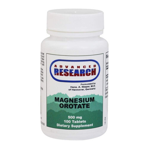NCI Advanced Research Dr. Hans Nieper Magnesium Orotate Tablets 500 Mg 100 Count 1