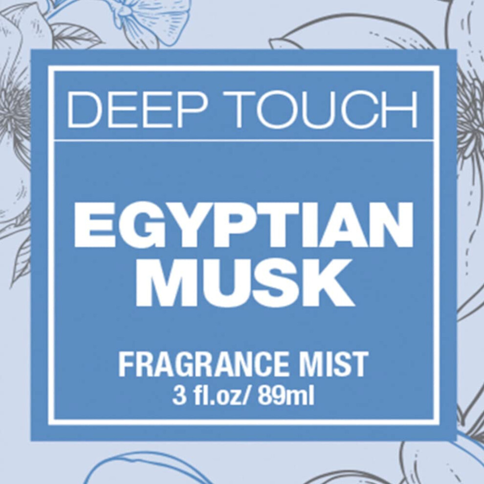 Difeel Deep Touch Body Mist Spray - Egyptian Musk 3 Ounces-image-OPC-PHXPZB6-NEW