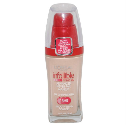 L’Oréal Paris L'oreal Infallible Advanced Never Fail Makeup Classic Ivory 1-Fluid Unce