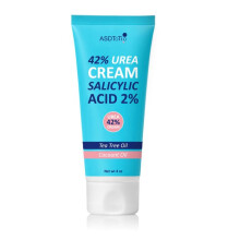 Crema di urea 42% - Cura del piede per lozione per i tacchi a secco rozione - con 2% di t salicilico TEA TEA OLIO Shea Burro Aloe Vera - Per i piedi