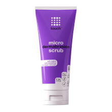 Esfoliante facial e esfoliante facial de microdermoabraso - Creme esfoliante facial esfoliante com cristais de grau dermatologista para anti-env
