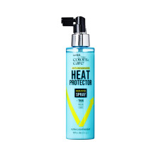 KISS COLORS & CARE Protetor de calor anti-reverso spray de queratina para cabelos finos e finos 177mL (6 US fl. ????oz.) Protege o cabelo dos da