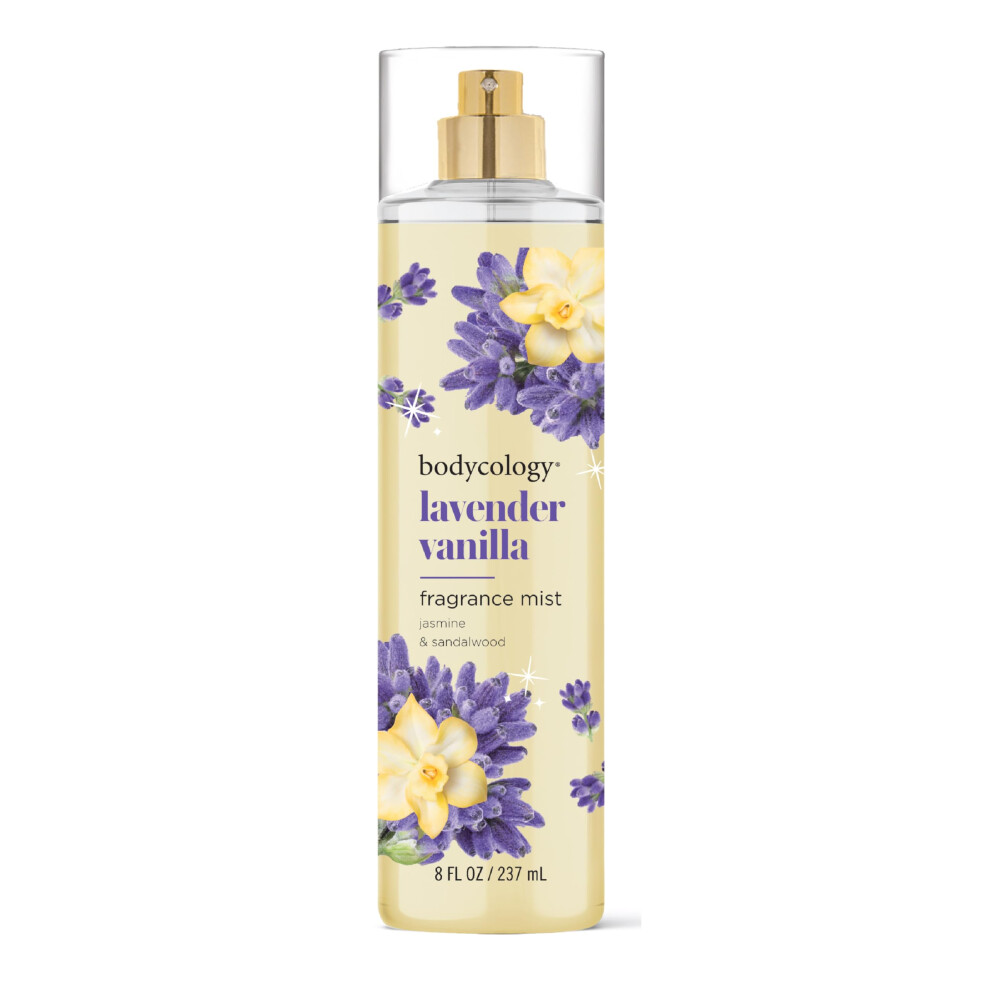 Bodycology Long-Lasting Fragrance Body Mist Lavender Vanilla 8 fl oz