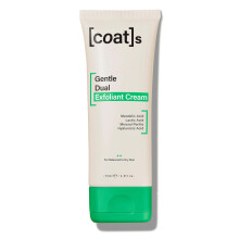 COATS Gentle Dual Exfoliant Cream Face Wash - Helps Prevent Breakouts + Boosts Skin Radiance with Weekly Use - Dermatologically Approved + Clinic
