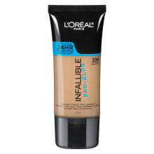 L'Oreal Paris Makeup Infallible Up to 24HR Pro-Glow Foundation  Sun Beige  1 fl oz.