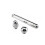 Badezimmer-Handheld-3-Kpfe-Aluminium-Einlauf-Duschdarm-Duschsystem-Reiniger 1