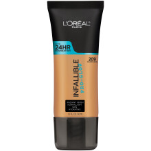Fondotinta L'Oréal Paris Infallible Pro-Glow, Caramel Beige, 30 ml