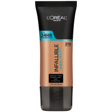 Base de Maquillaje L'Oreal Paris Infallible Pro-Glow 24HR, Beige Buff, 30 ml