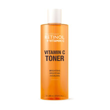 Retinol + Vitamin C Gesichtswasser zur Aufhellung und Anti-Aging  Feuchtigkeitsspendendes Gesichtswasser zur Reduzierung feiner Linien und dunkler F