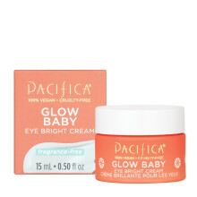 Pacifica, Glow Baby, Augen-Aufhell-Creme, Duftstofffrei, 0,5 fl oz (15 ml)