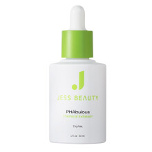 JESS BELEZA | Esfoliante Qumico PHAbulous | Cuidados com a pele para pele sensvel, hidratao e proteo antioxidante | 1 fl onas