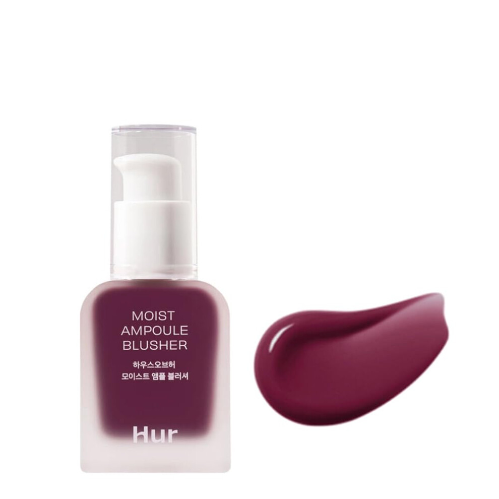 Maison De Hur House Of Hur Moist Ampoule Blusher Buildable Water-Based Formula Infused With Over 50% Moisture Essence No Tackiness Long-Lasting Moisture W