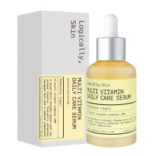 Logically Skin Multi Vita Daily Care Serum 50ml, Koreansk hudvård, Resurfacing Serum, Hyaluronsyra, Vita Serum