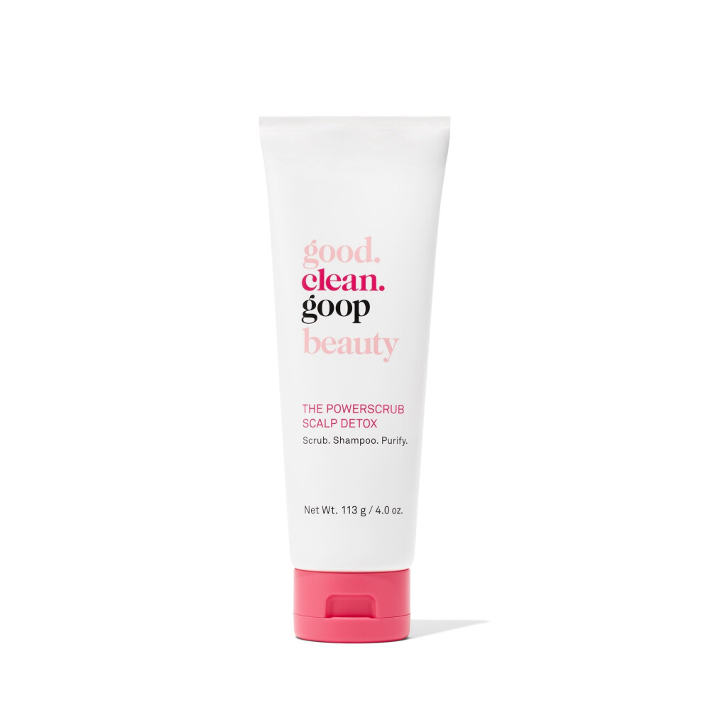 Good.clean.goop Beauty The Powerscrub Scalp Detox | Clarifying Shampoo To Detoxify Hair And Scalp | Salt Scrub With Vitamin E Amino Acids & Chlo