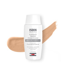 ISDIN Eryfotona Ageless Tinted Mineral Sunscreen for Face  SPF 50 Zinc Oxide Formula Helps Repair Sun Damage  1.7 Fl.Oz. Travel-Size Tube  Water