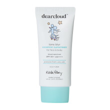 dearcloud x Keith Haring Tone Blur Essence Sunscreen SPF 50+ PA++++ - Korean Sunscreen for Face  Primer & Vegan (1.69 fl oz)