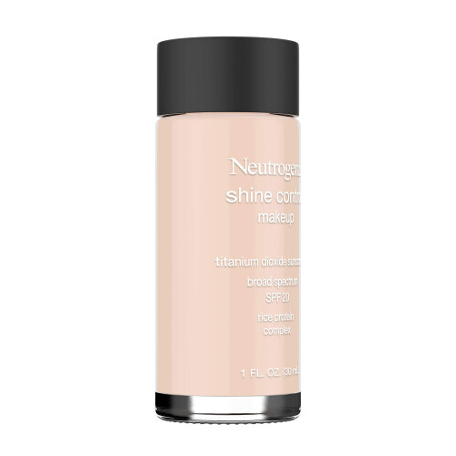 Neutrogena Neutrogena Shine Control Liquid Makeup SPF 20, Natural Ivory 20, 30 ml. 2