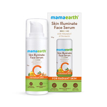 Mamaearth Witamina C Skin Illuminate serum do twarzy dla promiennej skry | Pomaga zmniejszyc drobne linie i zmarszczki | Rozswietlajace serum z