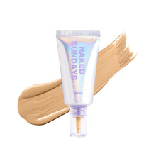 Naked Sundays BeautyScreen SPF 50 Mineral Peptide Foundation Tints 2-in-1-Lichtschutzfaktor und strahlende Hauttnung mit leichter, aufbaubarer Deckk