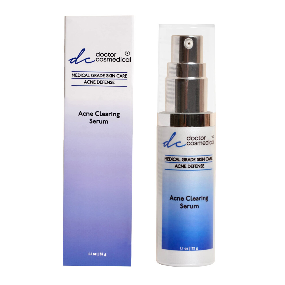 Doctor Cosmedical Acne Serum Professional Acne Scars Serum For Face Non-Sticky Moisturizer For Acne Control No Parabens & Sulfates Perfect Acne C