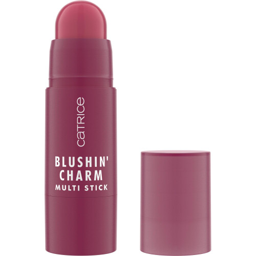 Catrice | Blushin' Charm Multi Stick | Blush e batom cremoso multiuso | Acabamento orvalhado edificvel | Vegano e sem crueldade (030 Ruby Darlin