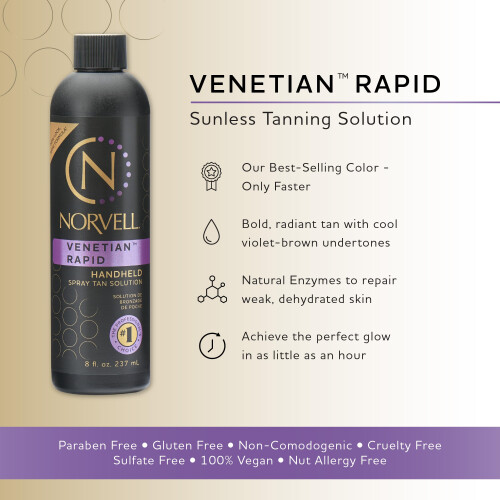 Norvell Premium Sunless Tanning Solution - Venetian One, 8 fl.oz. 1