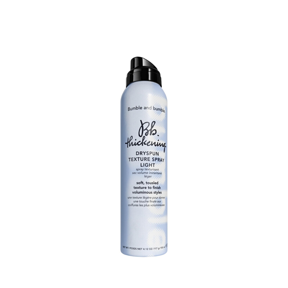 Bumble And Bumble Light Thickening Dryspun Texture Spray | For Soft Texture + Hold | Curly Wavy Straight 4.12 Ounce