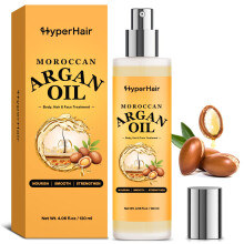 HyperHair Marokkanisches Arganl-Haarserum (4,06 Fl Oz), Krperhaar- und Gesichtsbehandlungsl, Anti-Frizz- und Reparaturserum fr krauses und gesch