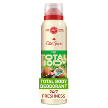 Old Spice Deodorant ve spreji pro muže, bez hliníku, vůně Fiji, 24/7 ochrana proti zápachu
