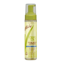VITALE Olivolja Foam Wrap Hair Lotion 8 fl oz - Flingfri anti-brottsstyling - fr mn & kvinnor - Sker fr frgbehandlad hrbotten - terfuktar
