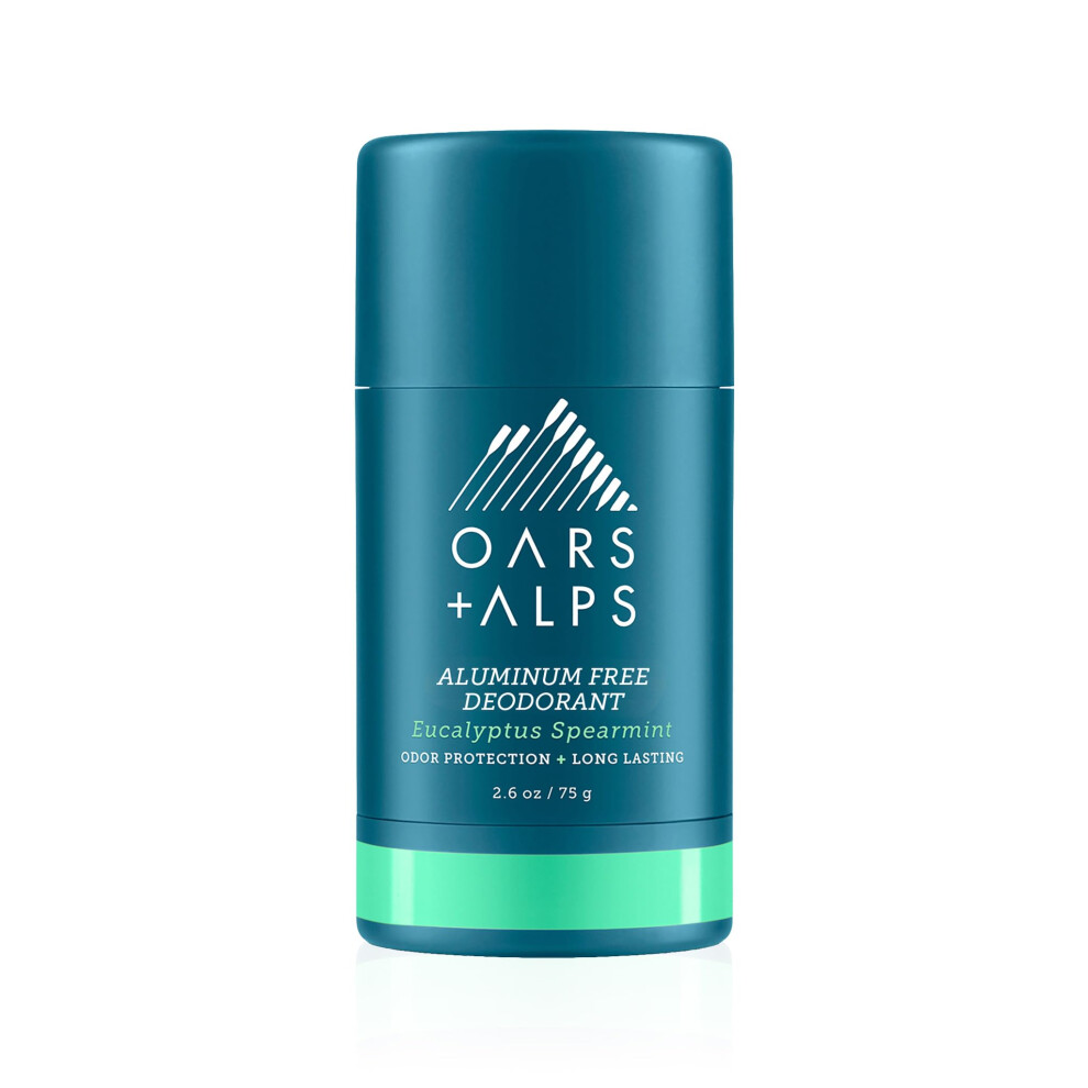 Oars + Alps Aluminum Free Deodorant For Men And Women Dermatologist Tested And Made With Clean Ingredients Vegan Travel Size Eucalyptus Spear