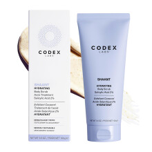 Codex Labs Shaant Hydraterende Acne Body Scrub - Oliecontrole-exfoliator - Voor acnegevoelige huid Alle huidtypes - Met 2% salicylzuur Witte berk